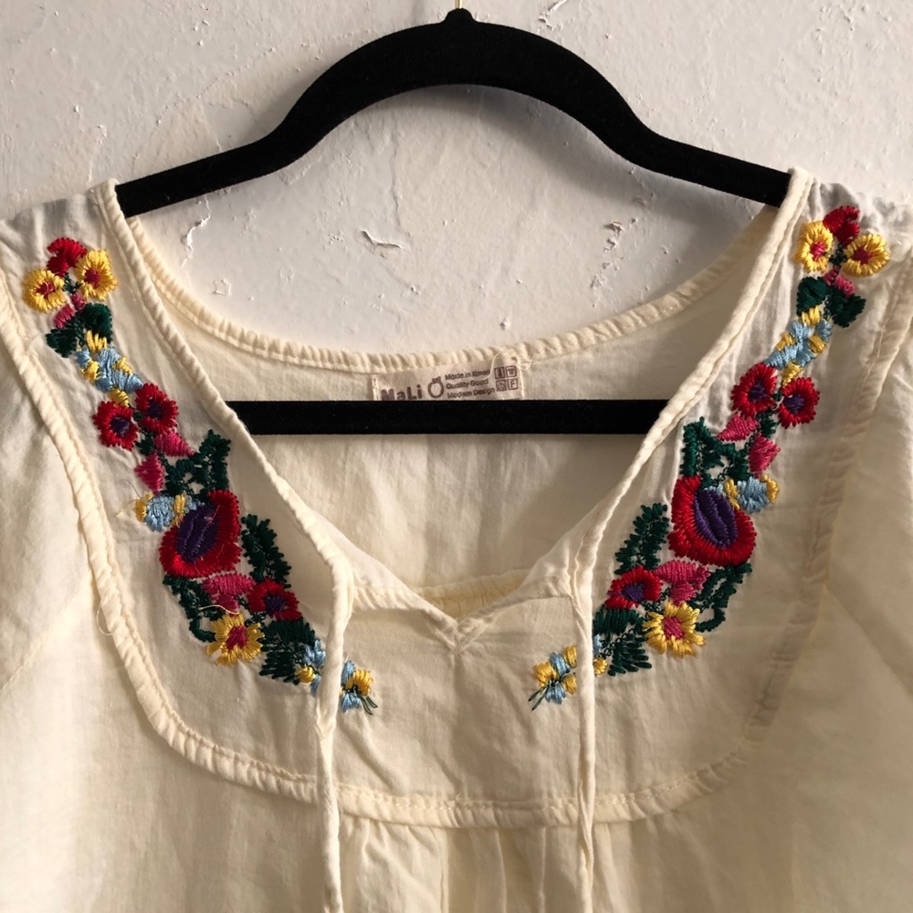 Embroidered Summer Dress